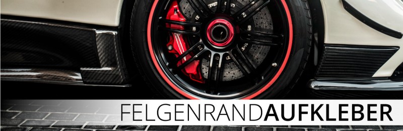 GP Design Felgenrandaufkleber, Felgenaufkleber für Auto und Motorrad  Aufkleber